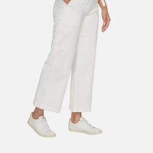 Hudson Jeans Cream Cropped Pants